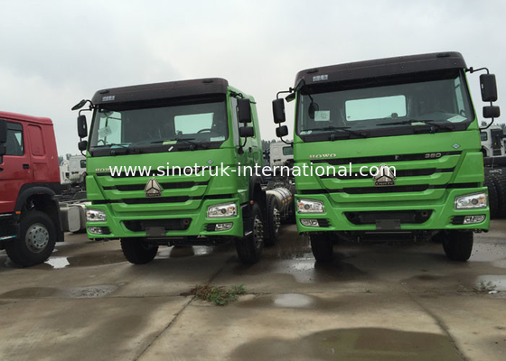 Van de de Stortplaatsvrachtwagen van SINOTRUK HOWO de Chassis 371HP 8X4 LHD 31 van de Commerciële de Stortplaatston Vrachtwagen van 28CBM