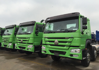 Groene Vrachtwagen van de de Kippersstortplaats van Kleurenchassis 371HP 12 rijdt LHD 60 - 70 Ton van 28CBM