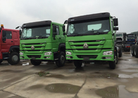 Groene Vrachtwagen van de de Kippersstortplaats van Kleurenchassis 371HP 12 rijdt LHD 60 - 70 Ton van 28CBM
