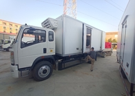 Geluidsarme 4x2 koelkast vriezer Truck Sinotruk Howo 140hp Rhd