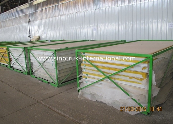 32CBM 12 - 16 Ton Gekoeld van de Vrachtwagenlading Lichaams 6.3m Lengte Geïsoleerde CKD-Comités