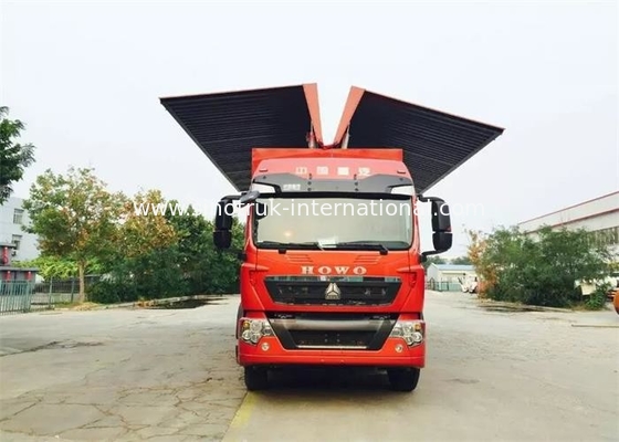 van de de Ladings Grote Lading van 8X4 LHD Wing Van Cargo Truck de Capaciteitsbedrijfsvoertuigen