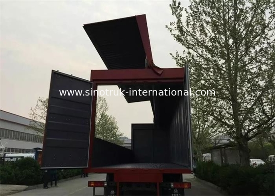 van de de Ladings Grote Lading van 8X4 LHD Wing Van Cargo Truck de Capaciteitsbedrijfsvoertuigen
