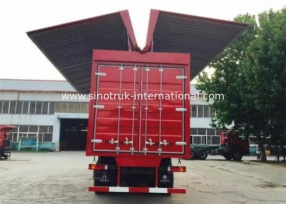 van de de Ladings Grote Lading van 8X4 LHD Wing Van Cargo Truck de Capaciteitsbedrijfsvoertuigen