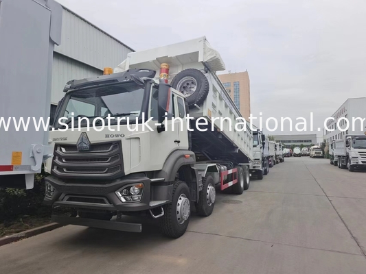 SINOTRUK HOWO Op zwaar werk berekende Tipper Dump Truck Front Lifting 8×4 RHD