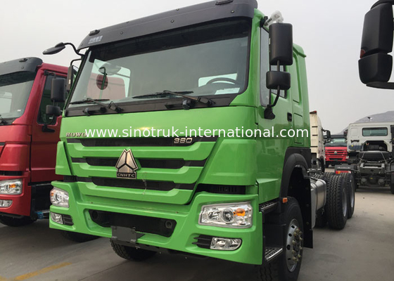 Van de Vrachtwagenchassis SINOTRUK HOWO ZZ1257N4341W van de Dropsidelading Groen de Vrachtwagenvoertuig