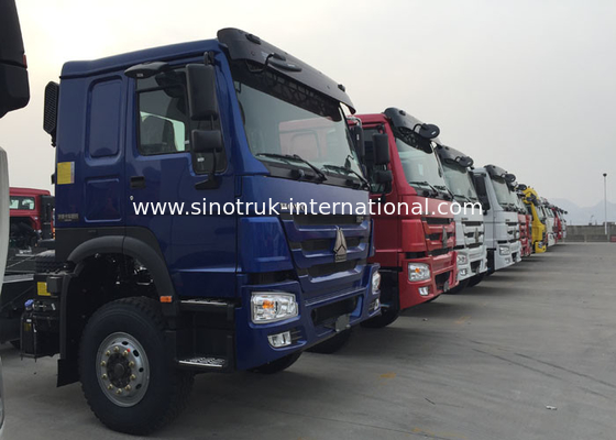 HOWO die Hoofdtractorvrachtwagen LHD 6x4 371HP trekken kiest de Luchtopschorting uit van de Ligplaatscabine