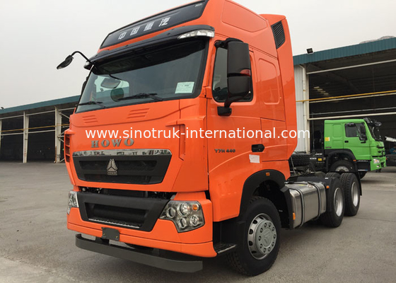 Van de de MENSENmotor van SINOTRUK HOWO T7H van de de Tractorvrachtwagen 6X4 Euro 3/4 440 HP ZZ4257V324HD1B
