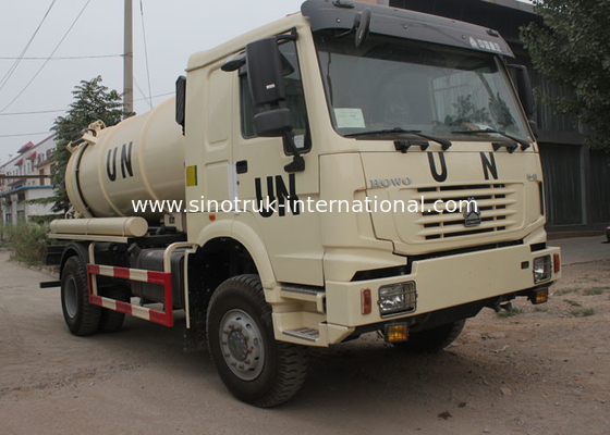 Van de de Rioleringszuiging van SINOTRUK HOWO de Vrachtwagen 10000L LHD 4X2, Vloeibaar Afvalvrachtwagens