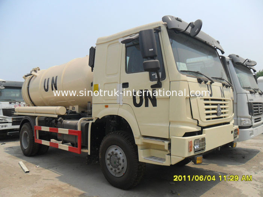 Van de de Rioleringszuiging van SINOTRUK HOWO de Vrachtwagen 10000L LHD 4X2, Vloeibaar Afvalvrachtwagens