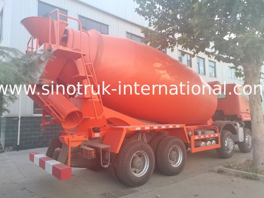 Sinotruk Howo N7 Betonmixer Truck 6 X 4 Euro 2 380 pk Voor de bouw