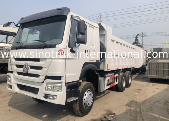 Sinotruk Howo gebruikte dumptrucks 371 pk of 375 pk 6 × 4 renovatie