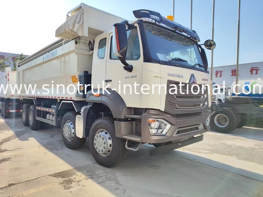 ZZ3317V386JB1R Hoog paardenvermogen, laag brandstofverbruik 380 pk Witte U-type HOWO tipper truck