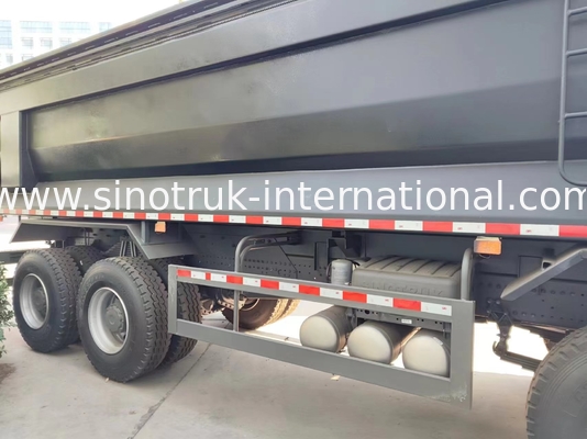 RHD 8×4 12 wielen HOWO Tipper Truck 380 pk