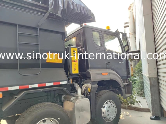 RHD 8×4 12 wielen HOWO Tipper Truck 380 pk