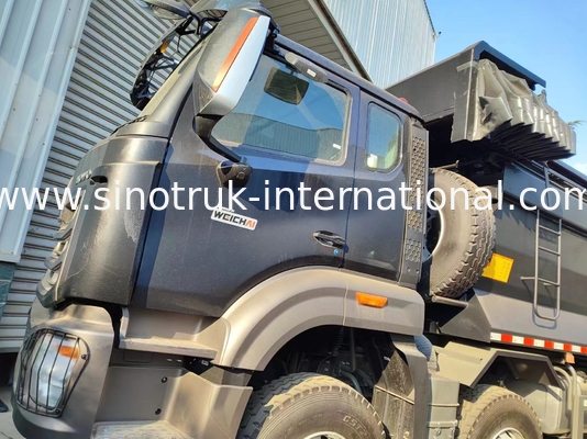 RHD 8×4 12 wielen HOWO Tipper Truck 380 pk