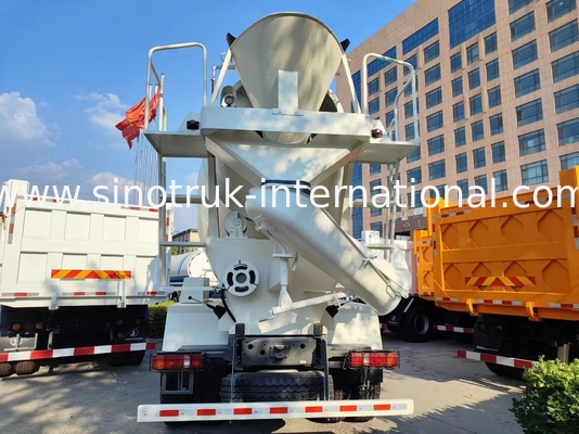 HOWO RHD 6*4 12CBM Witte Mixer Truck Hoge paardenkracht 380 pk Hoge efficiëntie Italiaanse mengtank