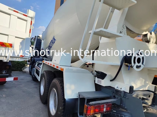 HOWO RHD 6*4 12CBM Witte Mixer Truck Hoge paardenkracht 380 pk Hoge efficiëntie Italiaanse mengtank