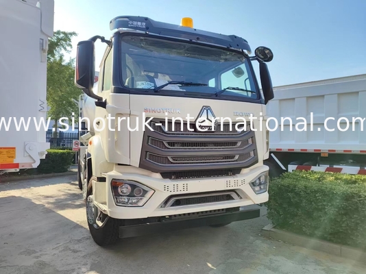 HOWO RHD 6*4 12CBM Witte Mixer Truck Hoge paardenkracht 380 pk Hoge efficiëntie Italiaanse mengtank