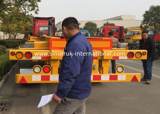 20ft 40ft Vrachtwagen Opgezette Kraan Zijlader Sidelifter, Semi Aanhangwagen van de Container de Zelflading