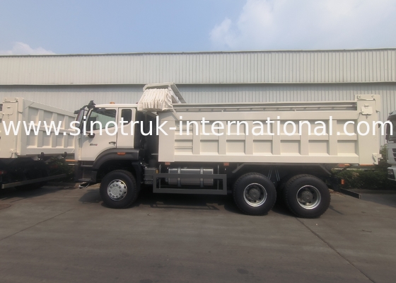 Sinotruk Dump Truck Brand New 6 × 4 Nx 20CBM Wit Met Automatisch Tarpaulin