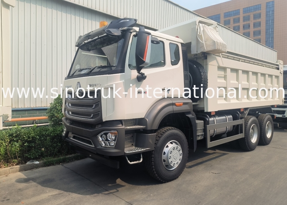 Sinotruk Dump Truck Brand New 6 × 4 Nx 20CBM Wit Met Automatisch Tarpaulin