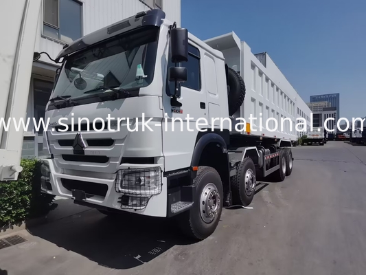 12 de Stortplaatsvrachtwagen 400hp van wielensinotruk HOWO 8X4 voor Mijnbouw