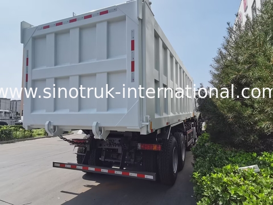 12 de Stortplaatsvrachtwagen 400hp van wielensinotruk HOWO 8X4 voor Mijnbouw