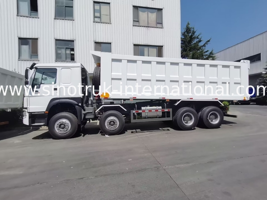 12 de Stortplaatsvrachtwagen 400hp van wielensinotruk HOWO 8X4 voor Mijnbouw