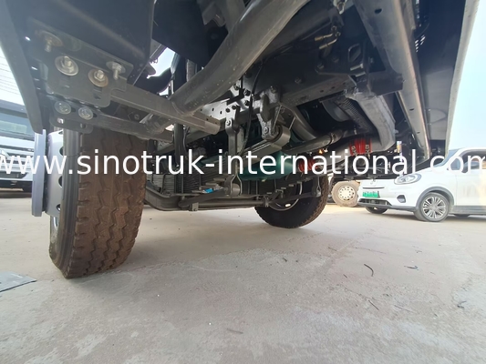 HOWO A7 Gebruikte trekkertruck LHD 6X4 Euro 2 371 pk met hydraulisch stuurwit