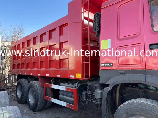 Gebruikte Sinotruk Howo 6x4 Dump Truck 371hp zwaar werk