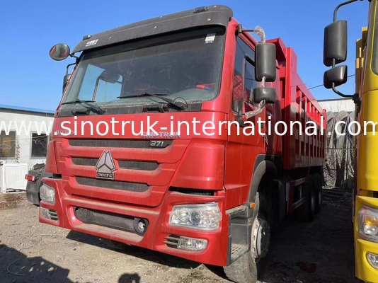 Gebruikte Sinotruk Howo 6x4 Dump Truck 371hp zwaar werk