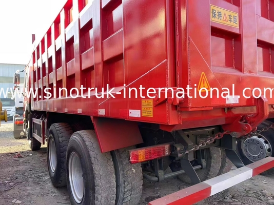 Gebruikte Sinotruk Howo 6x4 Dump Truck 371hp zwaar werk