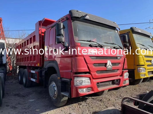 Gebruikte Sinotruk Howo 6x4 Dump Truck 371hp zwaar werk
