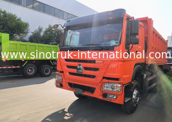 Sinotruk Howo Tipper Dump Truck Weichai 380HP 10 Wielen 6 × 4 Lhd 20CBM