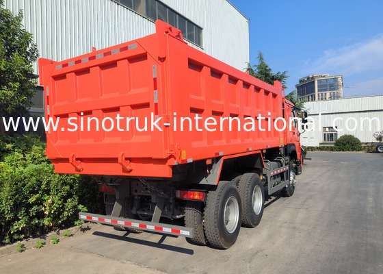 Sinotruk Howo Tipper Dump Truck Weichai 380HP 10 Wielen 6 × 4 Lhd 20CBM
