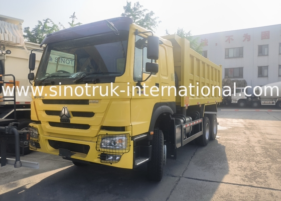 Sinotruk Howo Tipper Dump Truck Weichai 380HP 10 Wielen 6 × 4 Rhd 20CBM