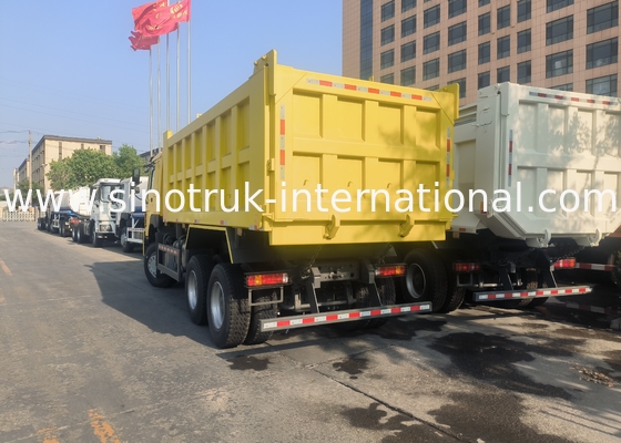 Sinotruk Howo Tipper Dump Truck Weichai 380HP 10 Wielen 6 × 4 Rhd 20CBM
