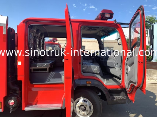 2CBM 4X2 116 pk brandweerwagen Landbouw brandweerwagen vrachtwagen voor landschapsontwerp