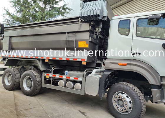 SINOTRUK HOWO LHD 6×4 10 wielen U-type dumper voor 40 ton mijnbouw