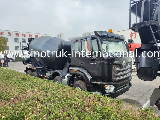 HOWO Mixer Truck 12CBM 380HP H77L Cabin Zwart