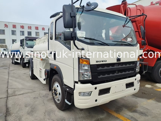 HOWO 4×2 lichte vrachtwagen 5-6CBM LHD 160 pk