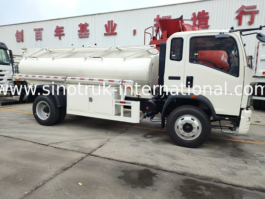 HOWO 4×2 lichte vrachtwagen 5-6CBM LHD 160 pk