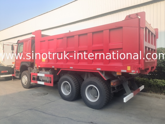 30 - 40 ton RHD Sinotruk Howo Dump Truck 10 wielen