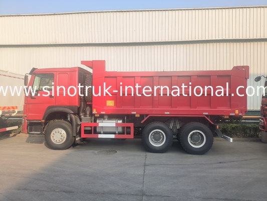 30 - 40 ton RHD Sinotruk Howo Dump Truck 10 wielen