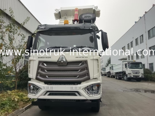 30 - 40 ton RHD 10 wielen Tarpaulin Sinotruk Howo 6x4 Tipper Truck voor de bouw
