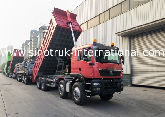 8 × 4 Lhd 12 Wielen Sinotruk Tipper 400 pk Euro 2