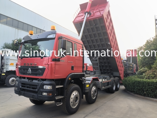 8 × 4 Lhd 12 Wielen Sinotruk Tipper 400 pk Euro 2