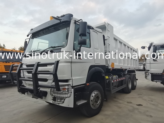 SINOTRUK HOWO 400 pk Tipper Dump Truck Voor de bouw A7 Militaire bumper waarschuwingslicht