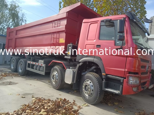 Verwijderende dumper SINOTRUK HOWO A7 8X4 voor de bouw ZZ3317V3567B1